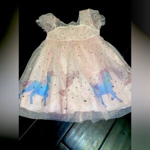 Unicorn kids dress